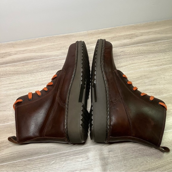 NAOT Women Claudia Leather Boot Brown Lace-Up Bootie Comfort Support Scandi 38 - Picture 12 of 15